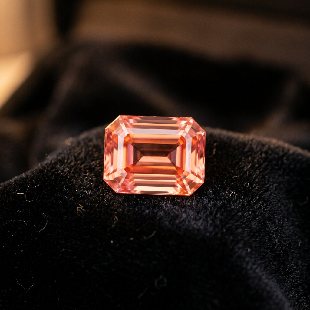Sunset padparadscha sapphire — 2.74 ct unheated natural gemstone