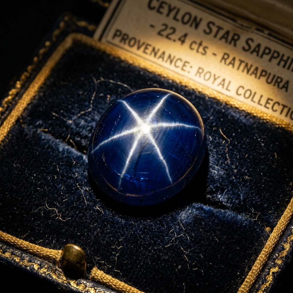 The Star of Ratnapura sapphire — 4.8 ct unheated natural gemstone